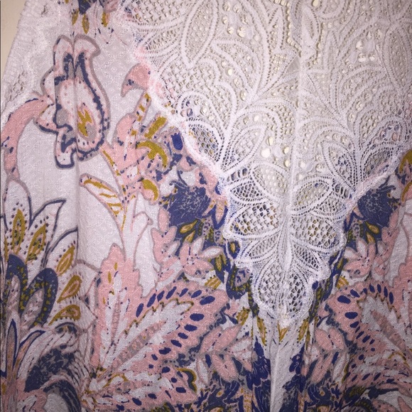 NWOT! Free People White Lace Slip Dress - Picture 5 of 8